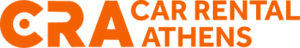 Car Rental Athens CRA logo orange